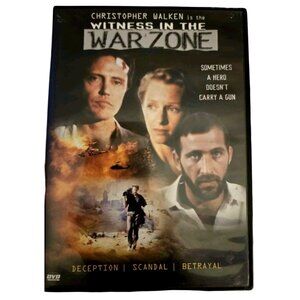 Christopher Walken "Witness In The War Zone" DVD - Drama Thriller Film